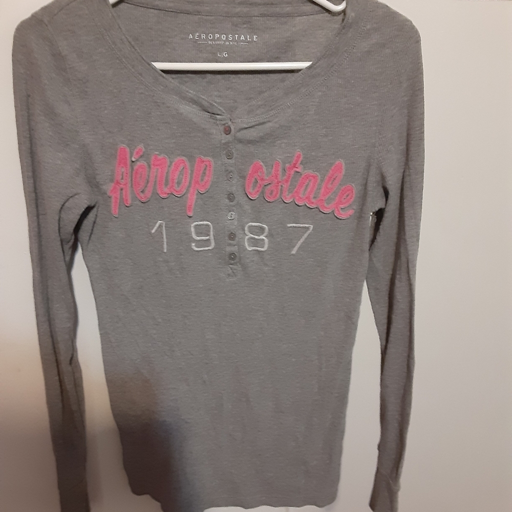Long sleeve pj shirt